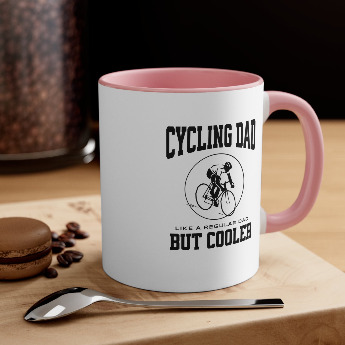 Taza papá ciclista