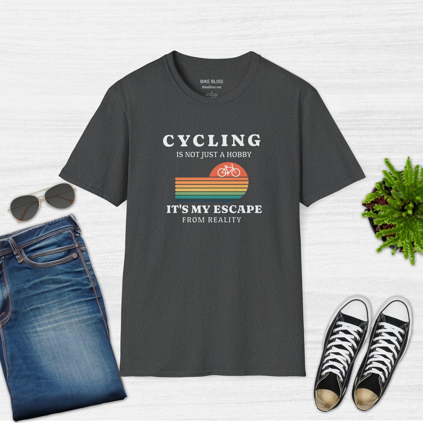 El ciclismo no es sólo un hobby, es mi camiseta de escape