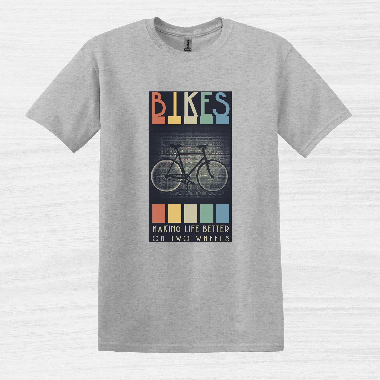 Camiseta Bicicletas que mejoran la vida sobre dos ruedas