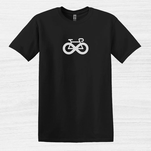 Bike Bliss Infinite Love Cycling T-Shirt for Men Size Black 2