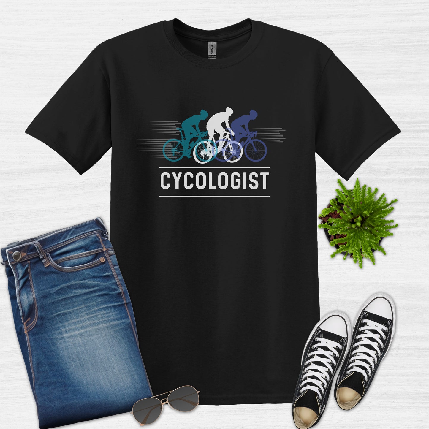Cycologist Bicycle T-Shirt