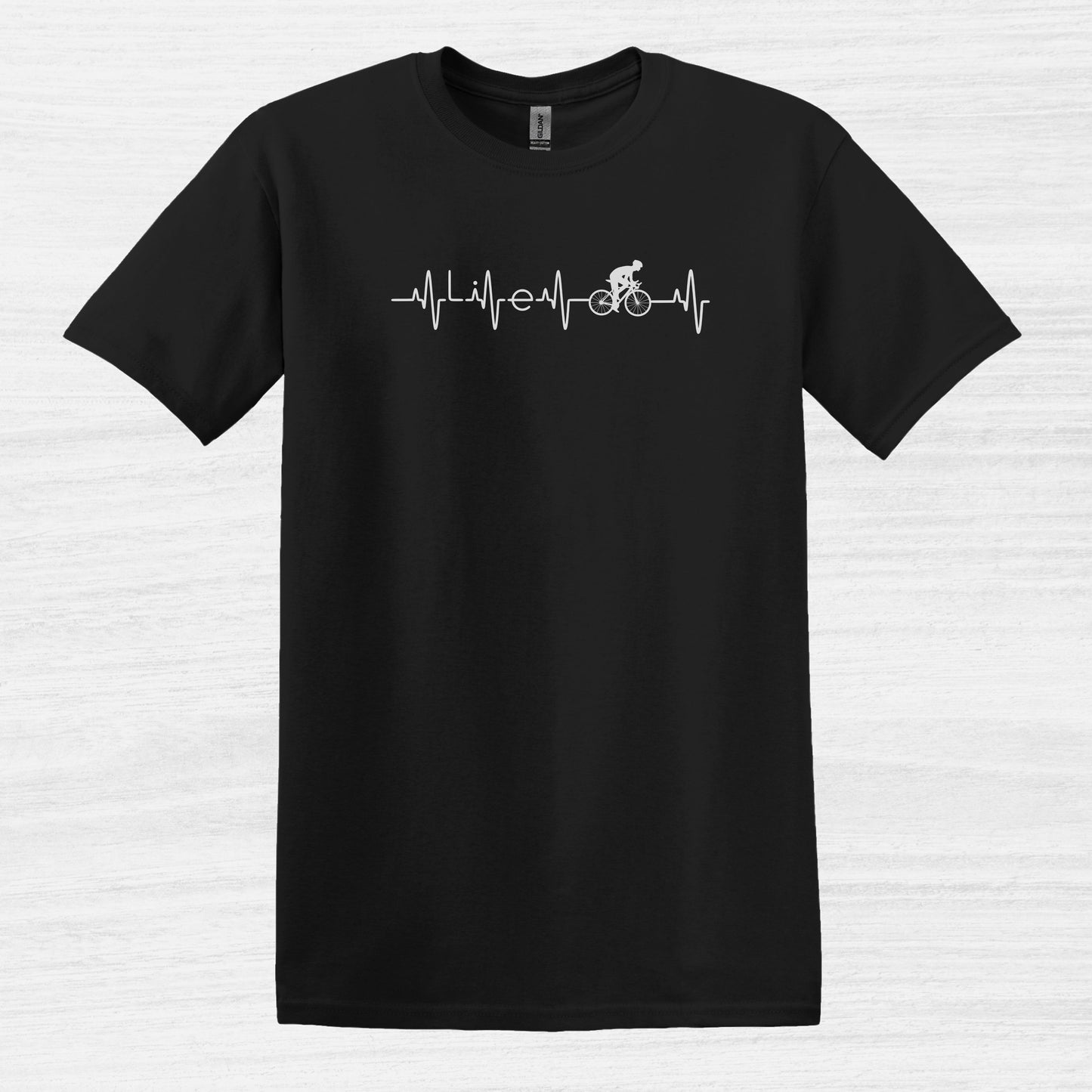 Heartbeat Life Bicycle T-Shirt