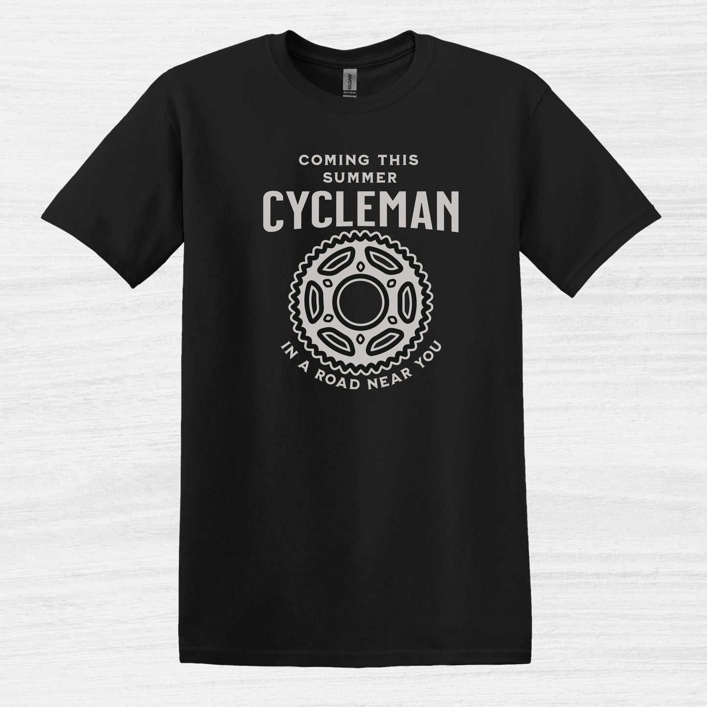Cycleman coming this summer Bicycles T-Shirt