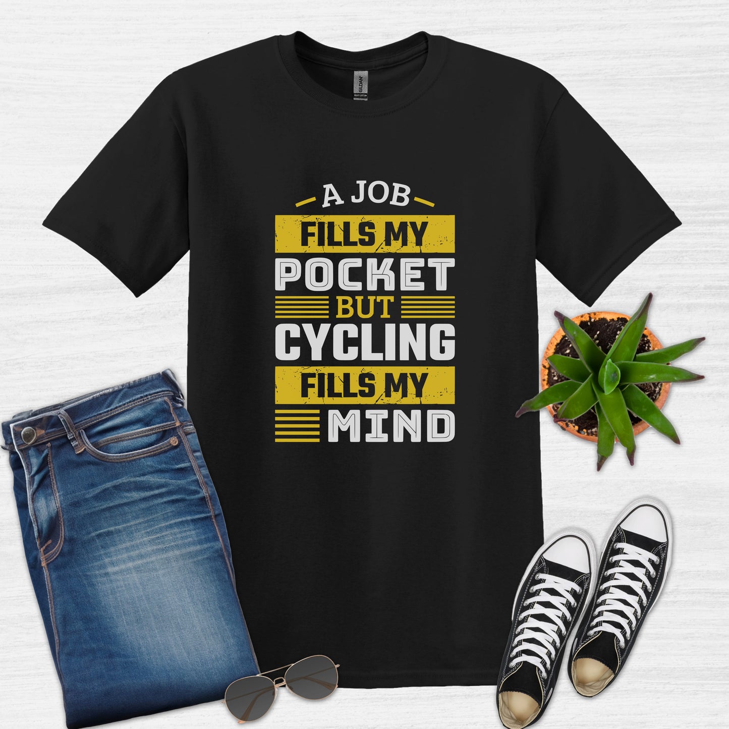 A Job Fills my Pocket but Cycling fills my Mind