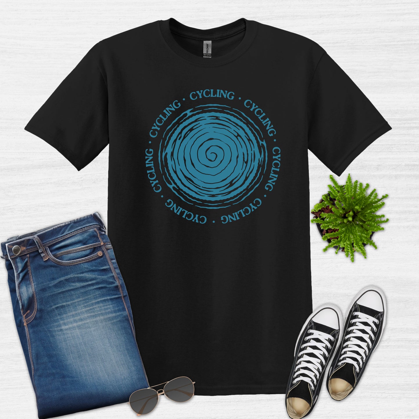 Cycling Cycle - Bicycle T-Shirt