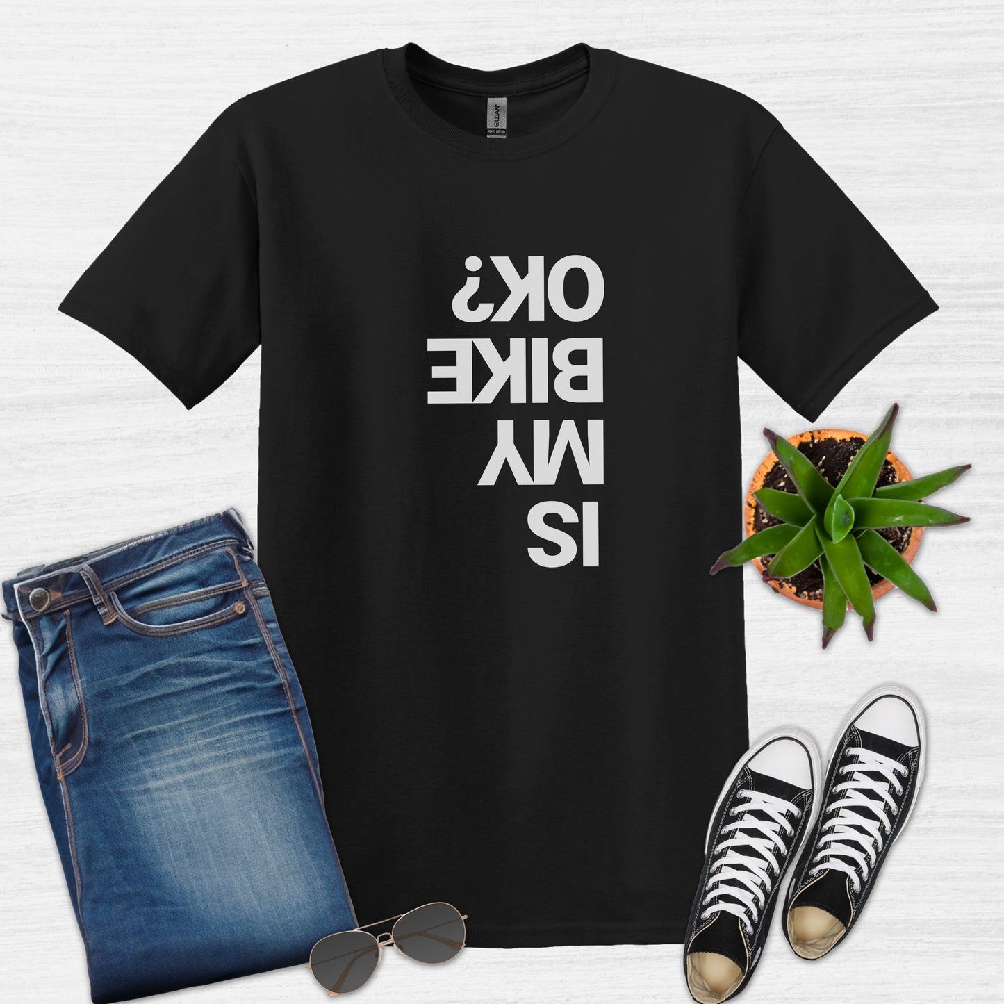 Is my Bike OK? Bicycle T-shirt