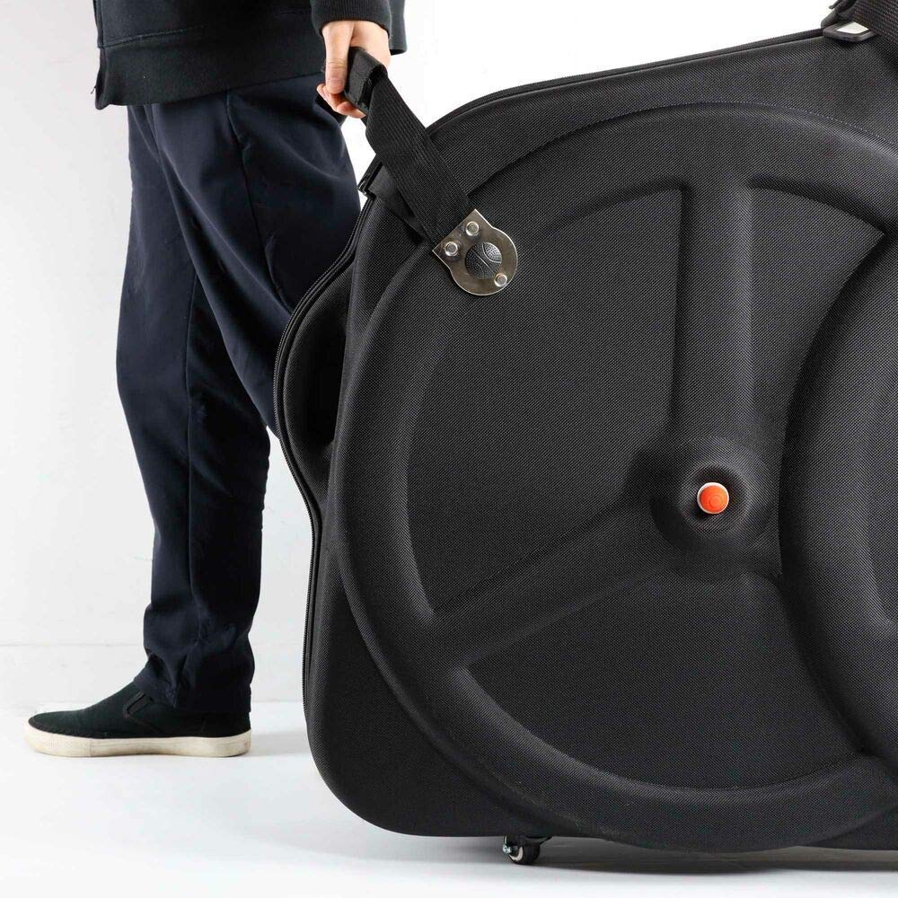 CyclingDeal Bike Travel Case - 700c Bikes - Bicycle Air Flights Travel Hard Case Box Bag EVA Material Lightweight & Durable with TSA Lock - Great for Road Bike 2