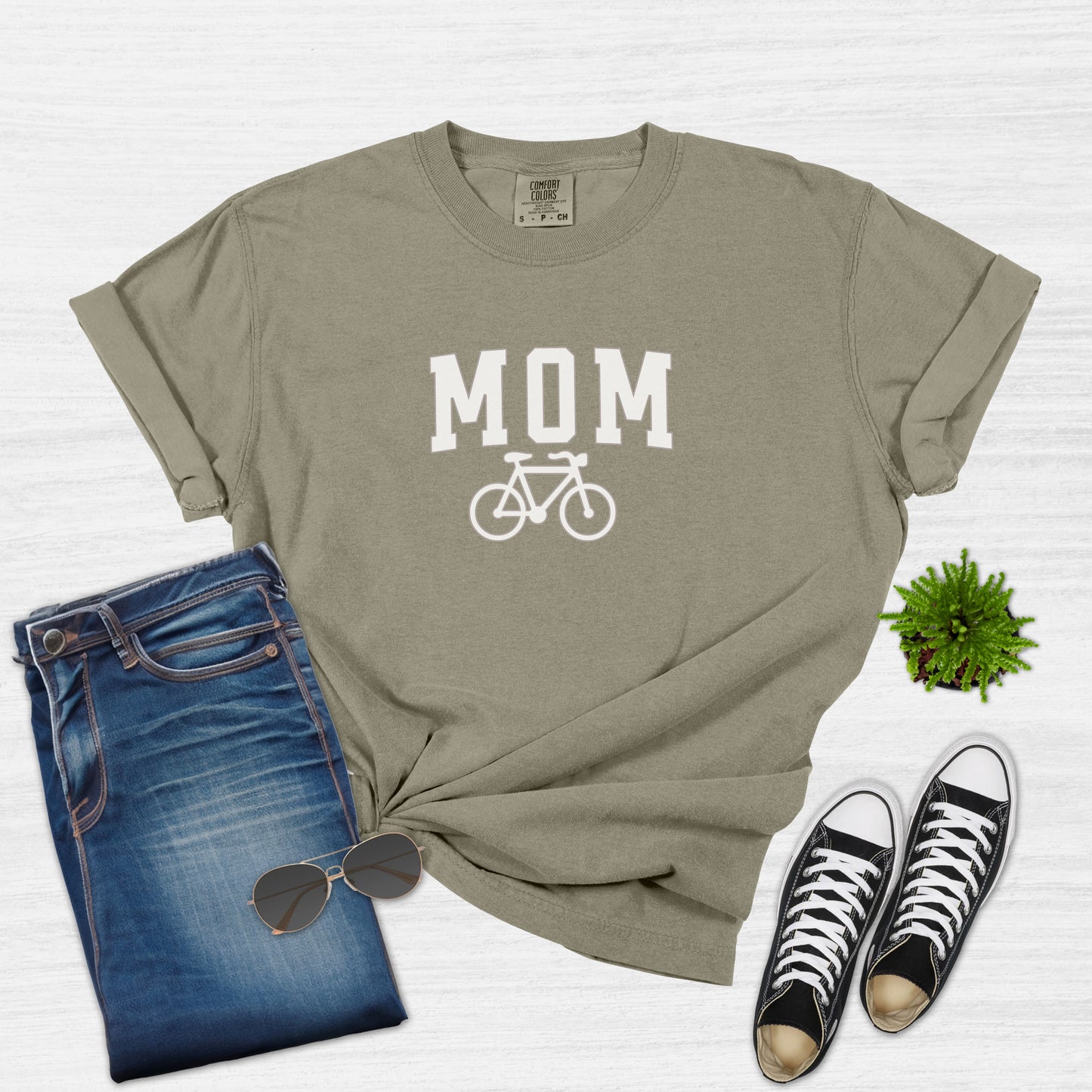 Mom Biking T-Shirt for Women