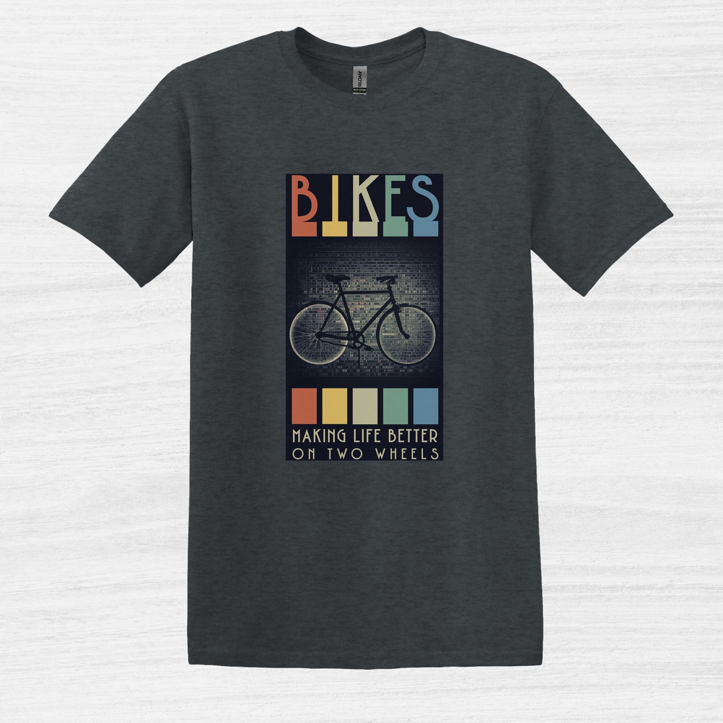 Camiseta Bicicletas que mejoran la vida sobre dos ruedas
