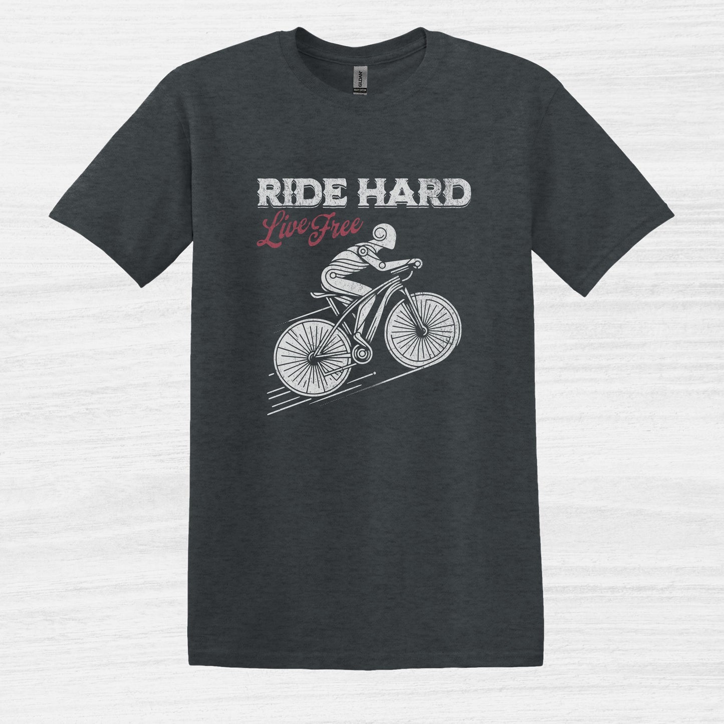 Ride Hard Live Free Bike T-Shirt