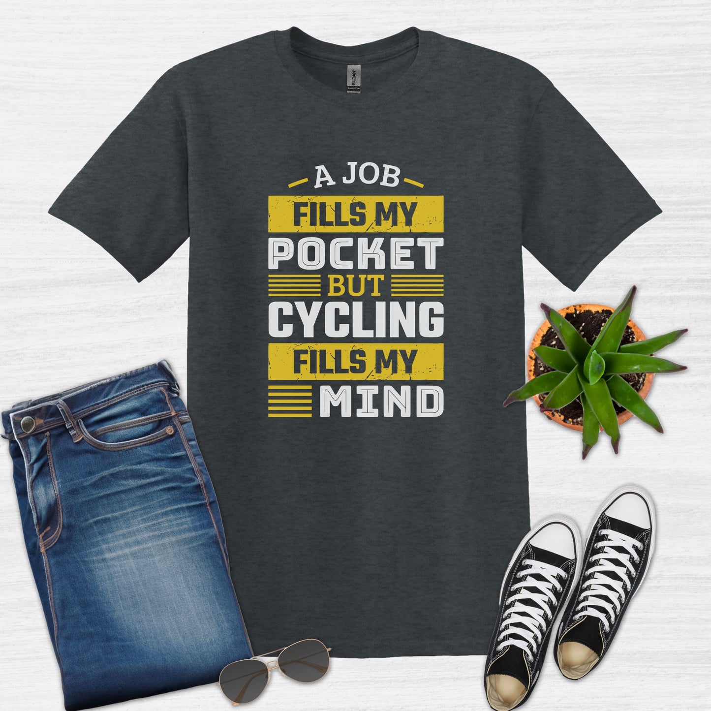 A Job Fills my Pocket but Cycling fills my Mind