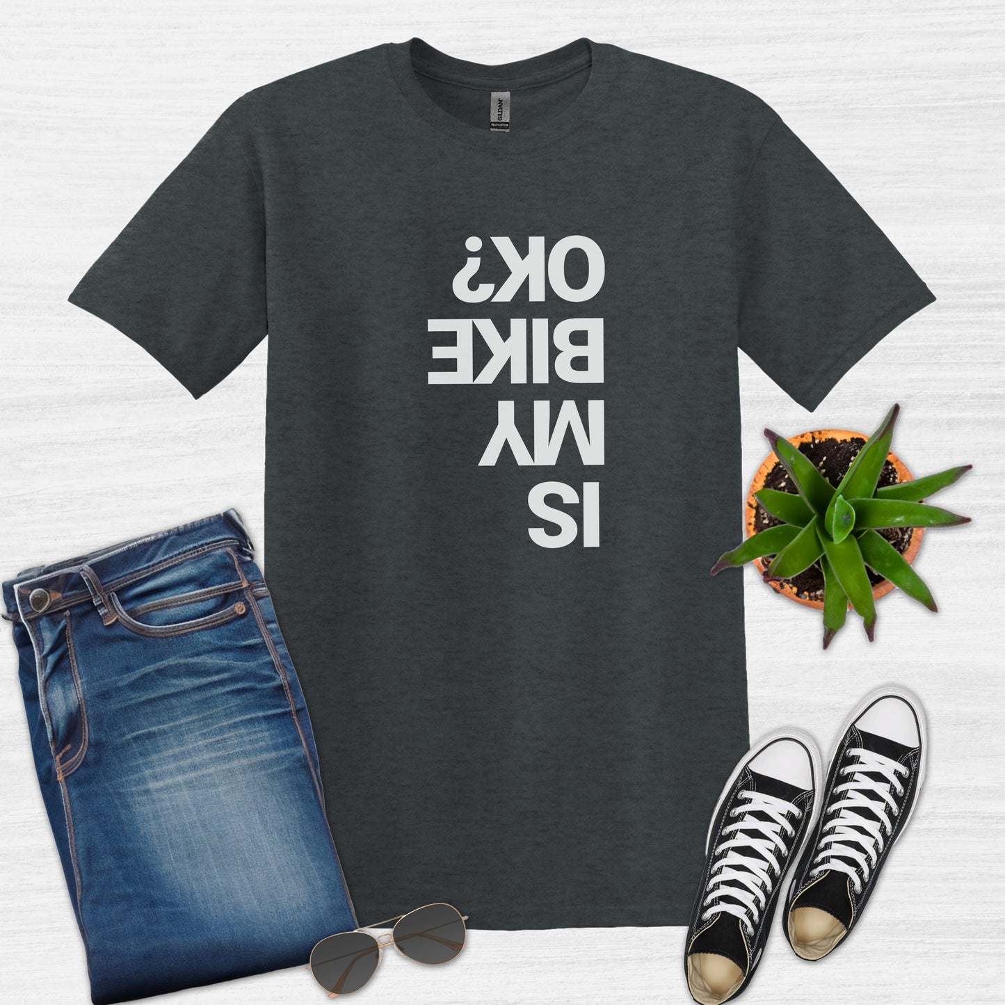 Is my Bike OK? Bicycle T-shirt