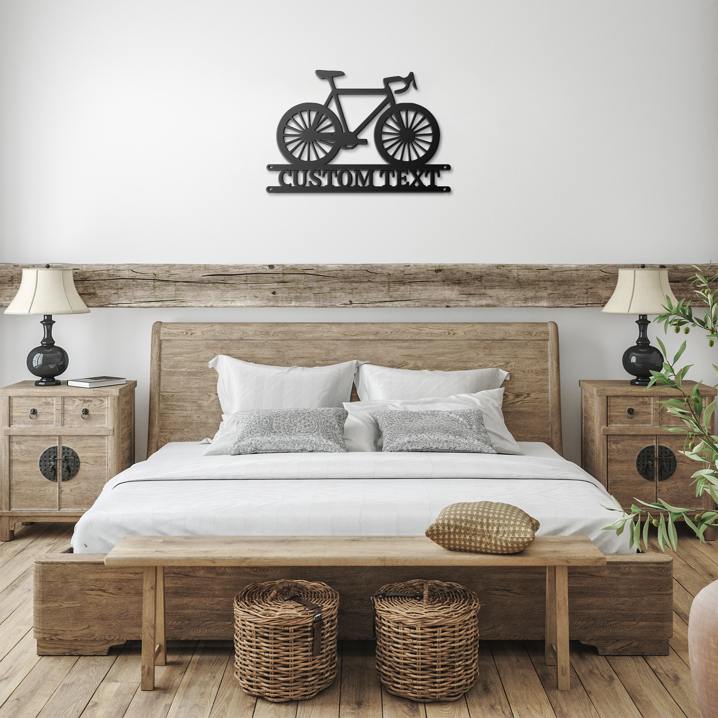 Personalized Bicycle Metal Sign Wall Art