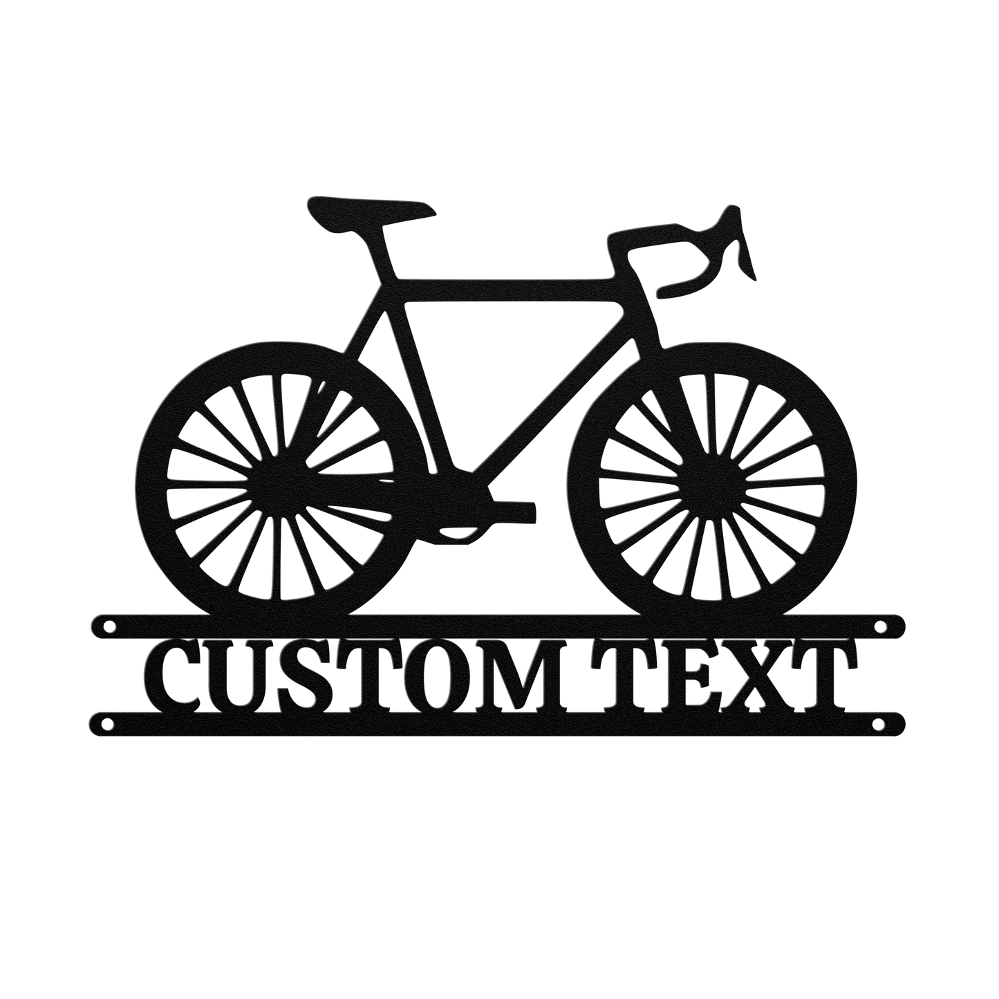 Personalized Bicycle Metal Sign Wall Art