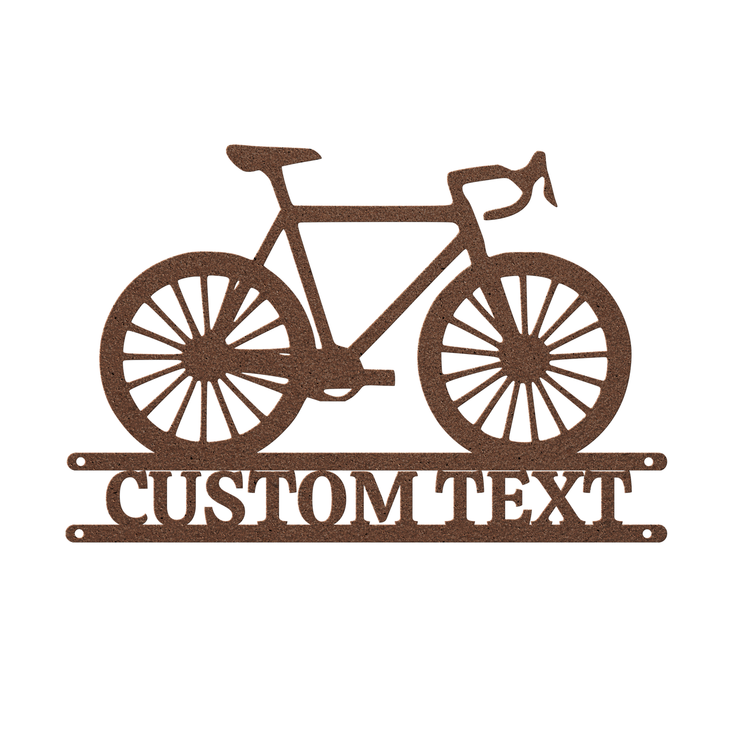 Personalized Bicycle Metal Sign Wall Art