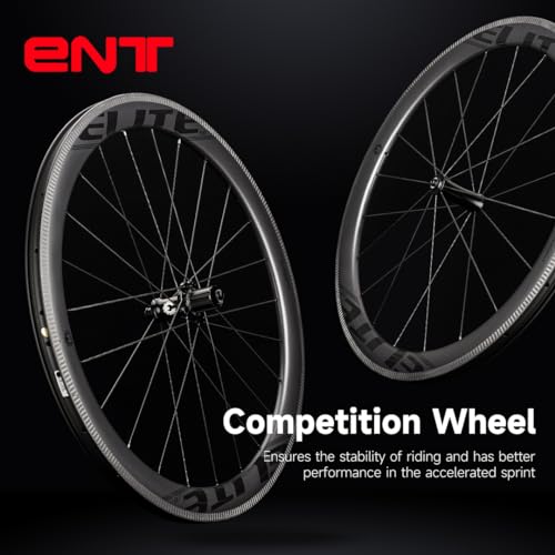 ELITEWHEELS Road Bike Carbon Wheels 700c Clincher 30/38/50/55/60/82mm 3