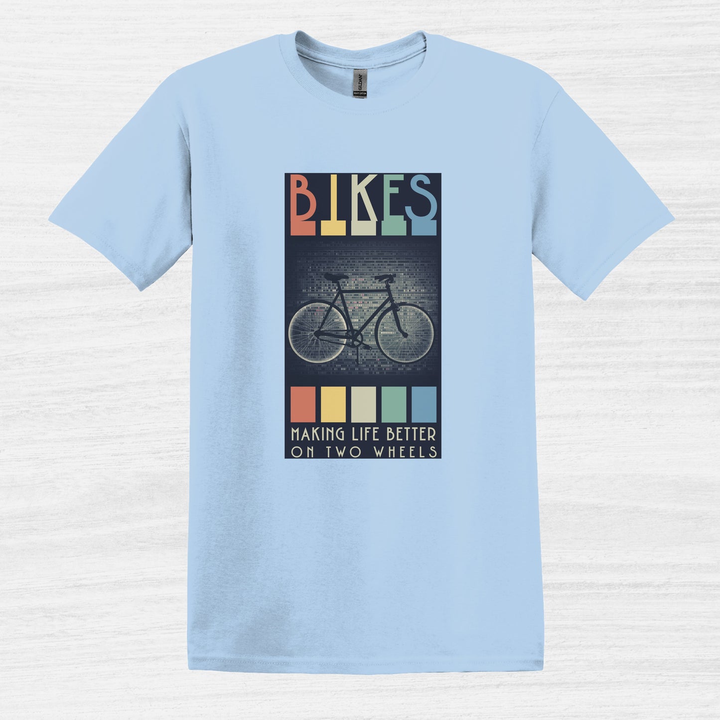 Camiseta Bicicletas que mejoran la vida sobre dos ruedas