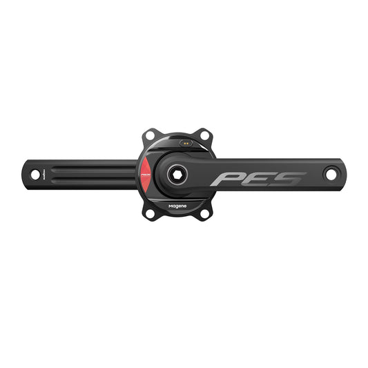 Magene Power Meter for Cycling, PES Crankarm + P505 Spider-Based Power Meter, 110 BCD 4 Bolt, 24mm Steel Spindle, ANT+/Bluetooth 1