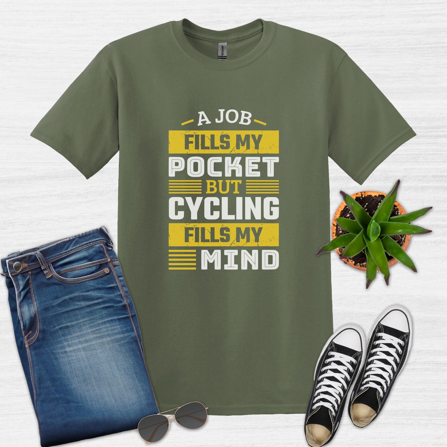 A Job Fills my Pocket but Cycling fills my Mind