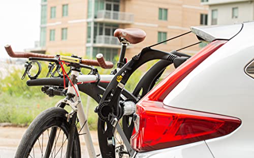 Saris Bike Racks, Bones EX Car Trunk Bicycle Rack Carrier, Mounts 3 Bikes 2