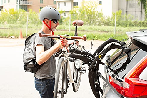 Saris Bike Racks, Bones EX Car Trunk Bicycle Rack Carrier, Mounts 3 Bikes 5