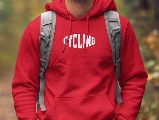Cycling Text Hoodie