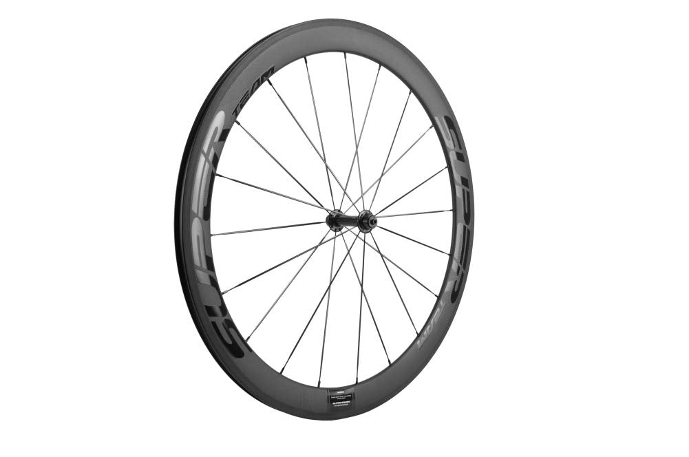 Superteam Carbon Fiber Road Bike Wheels 700C Clincher Wheelset 50mm 6