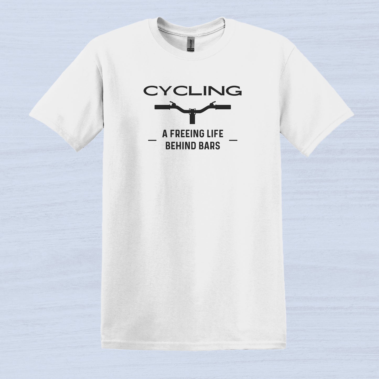 Cycling a freeing life behind bars T-Shirt