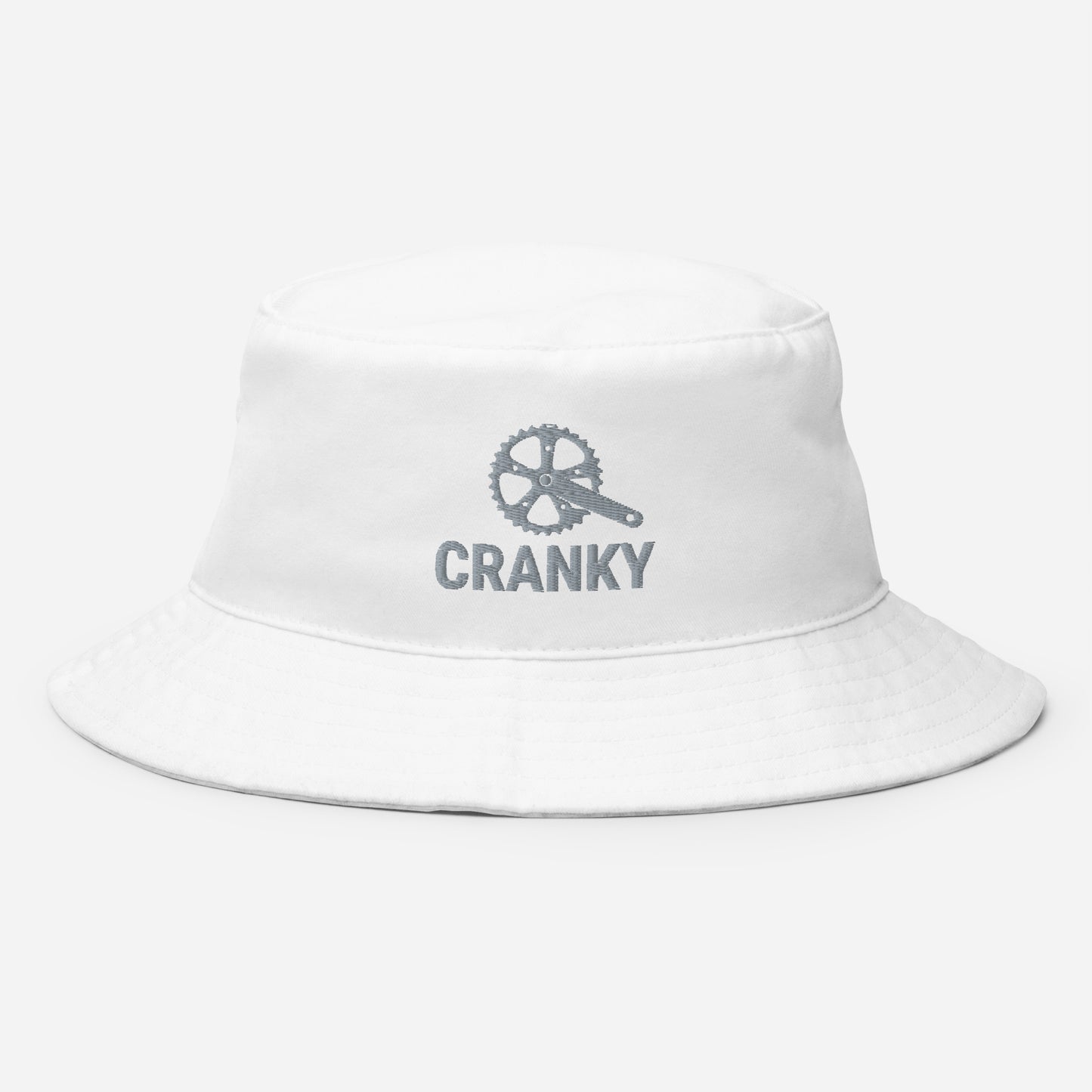 Cranky Embroidered Bucket Hat