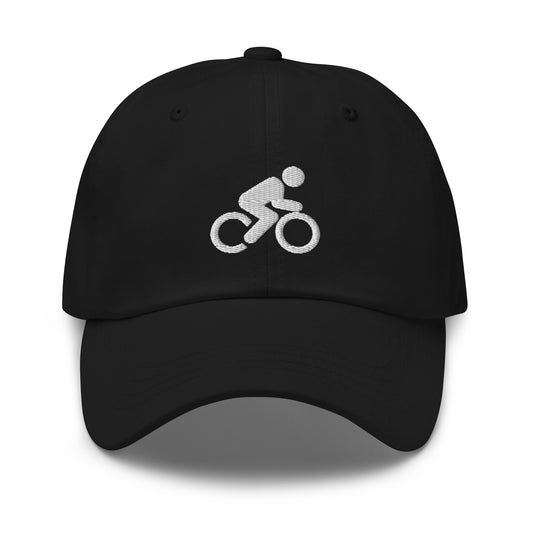 Cyclist Embroidered Hat