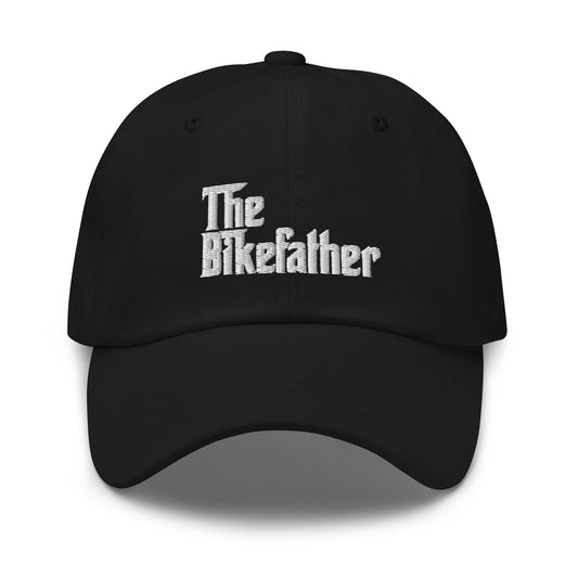 The Bikefather funny cap hat Fathers Day gift for Cycling dads bike lovers  embroidered