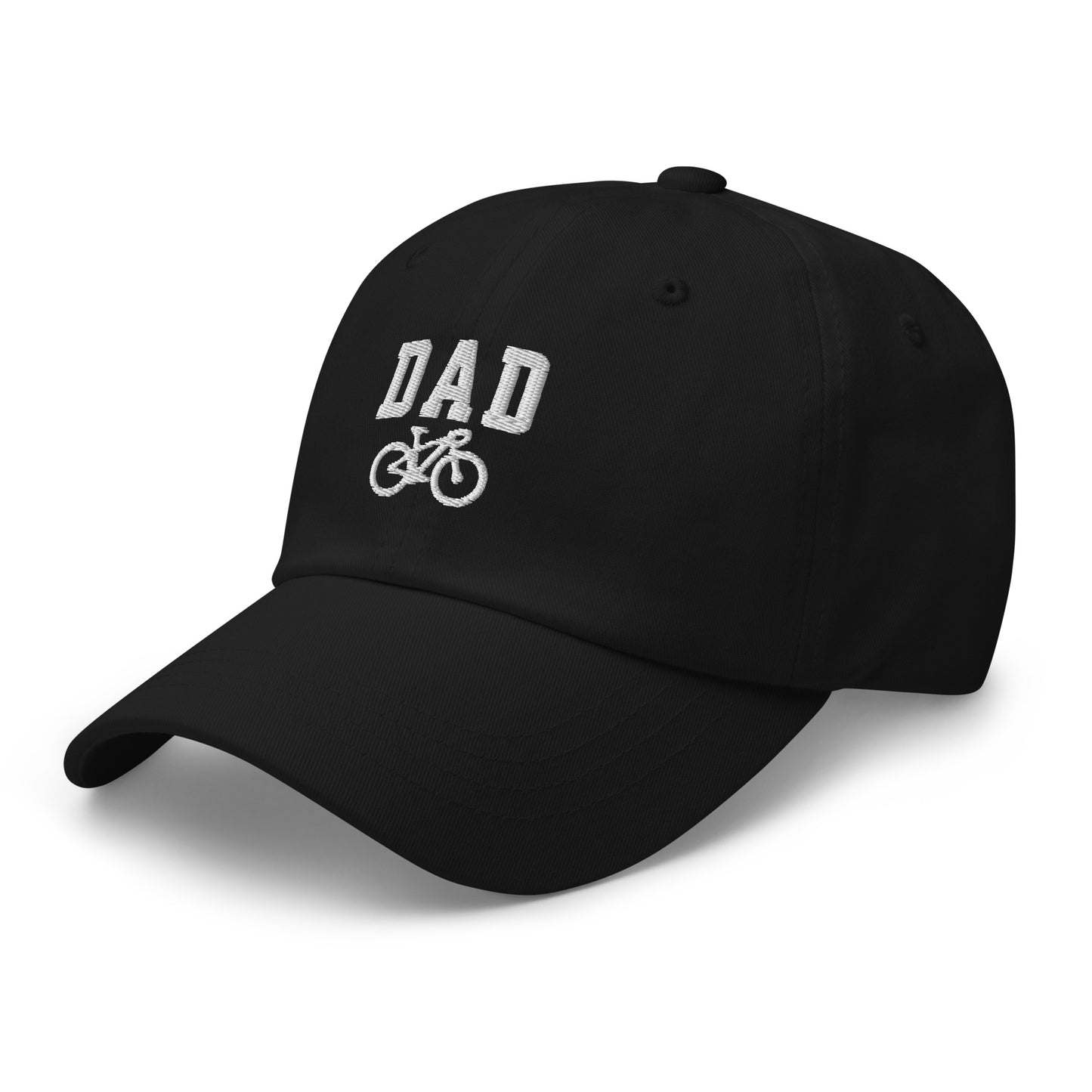 Dad and Bicycle Embroidered Hat
