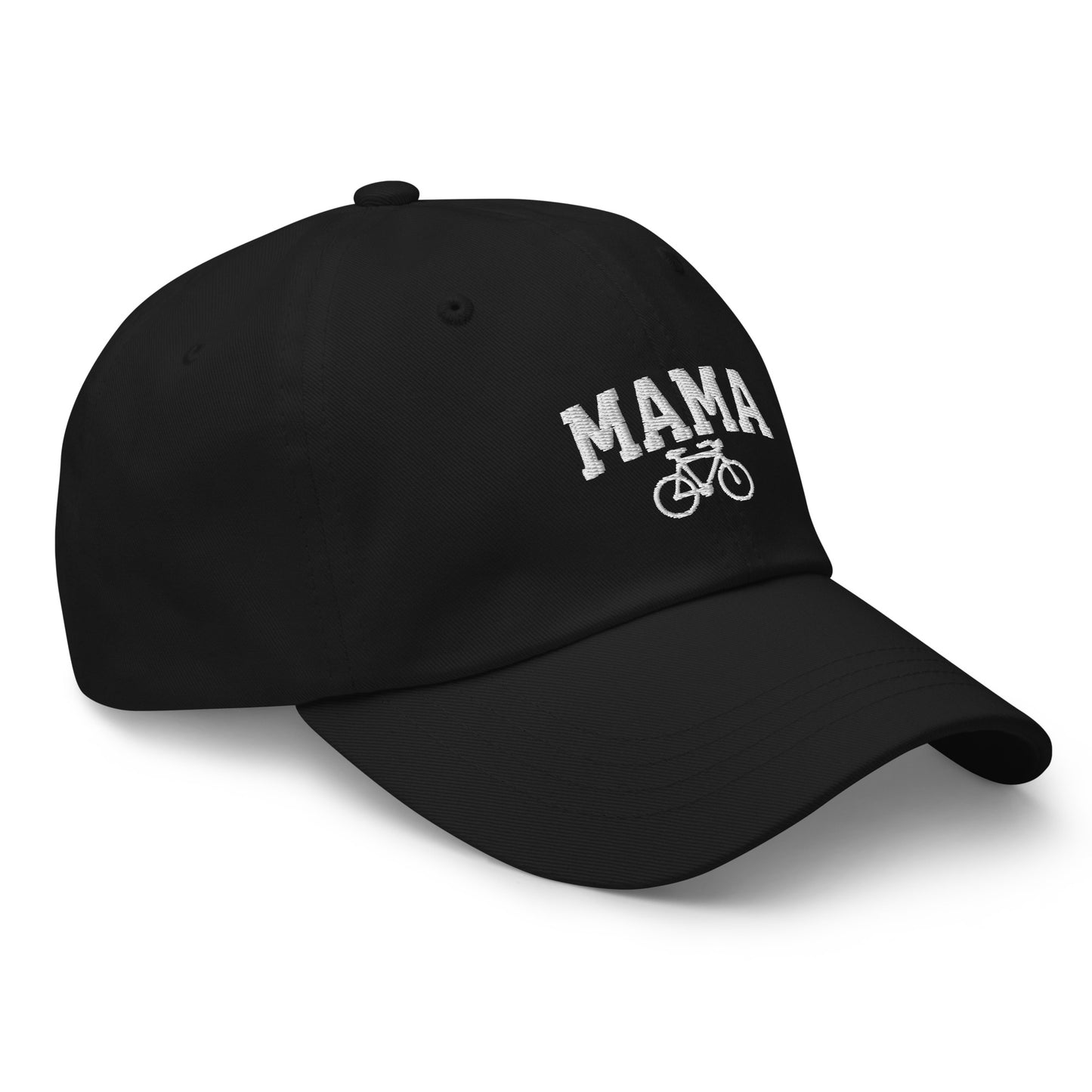 Cycling Mama and Bike Embroidered Hat