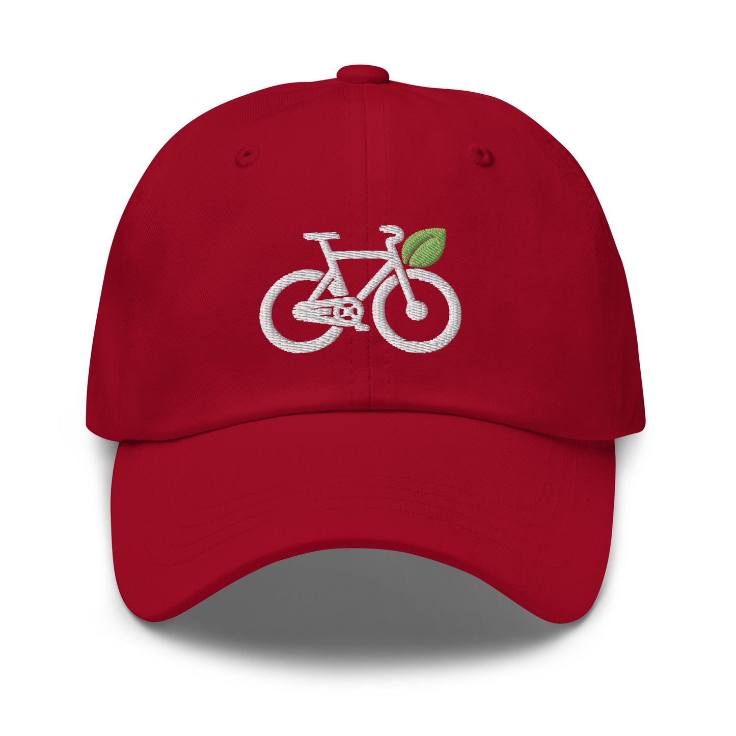 Green Eco Bike Embroidered Hat