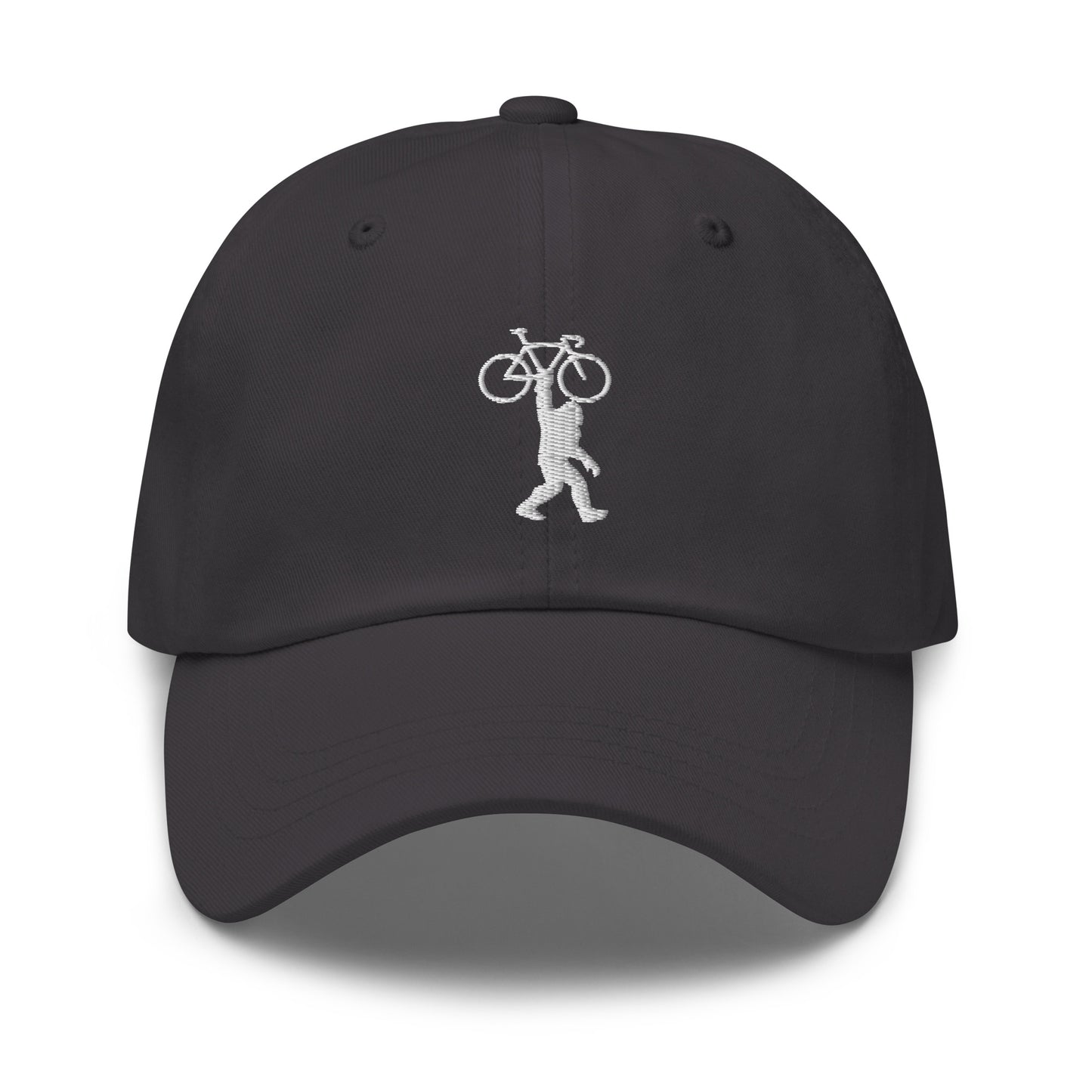 Bigfoot and Bike Embroidered Hat
