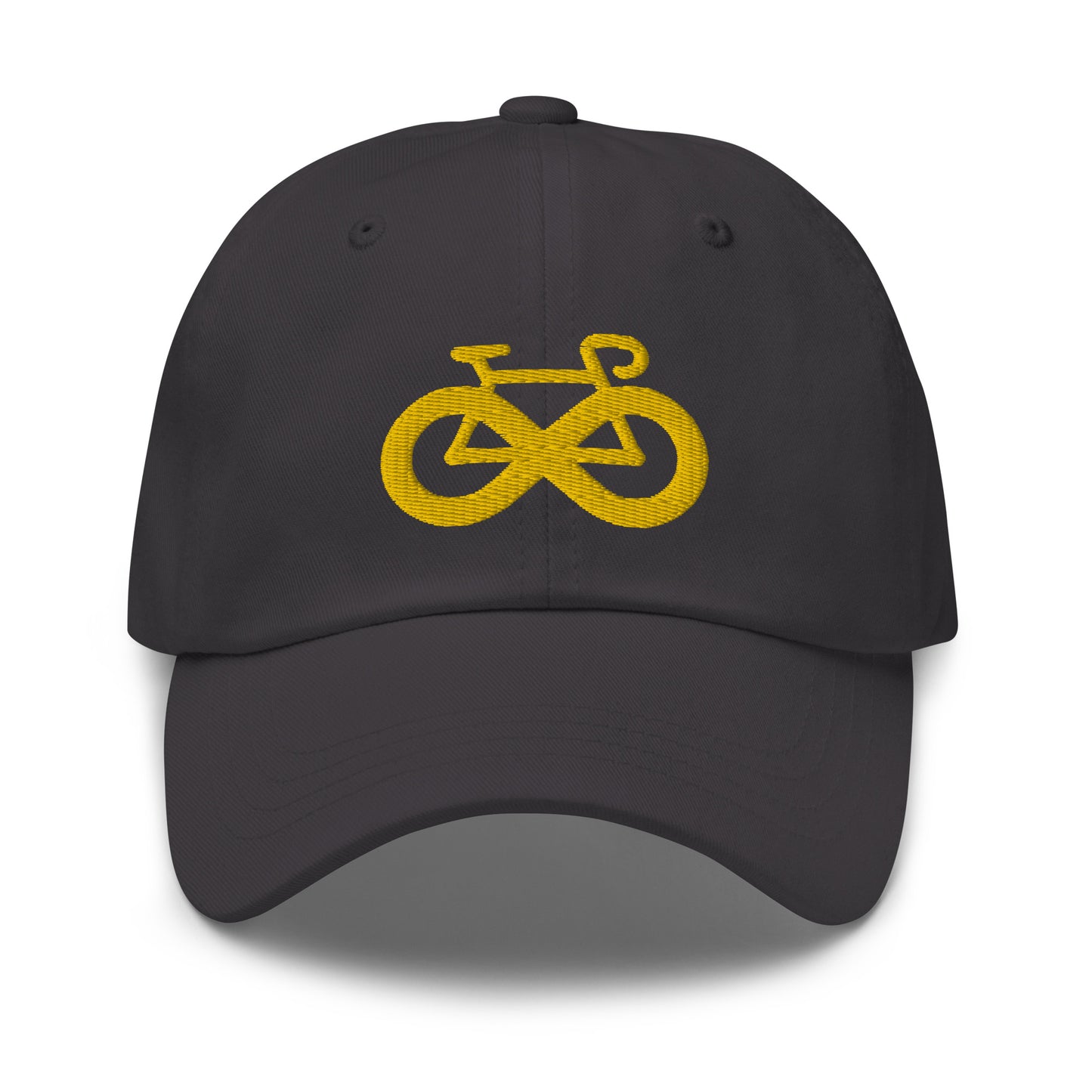 Infinity Yellow Bicycle Embroidered Hat