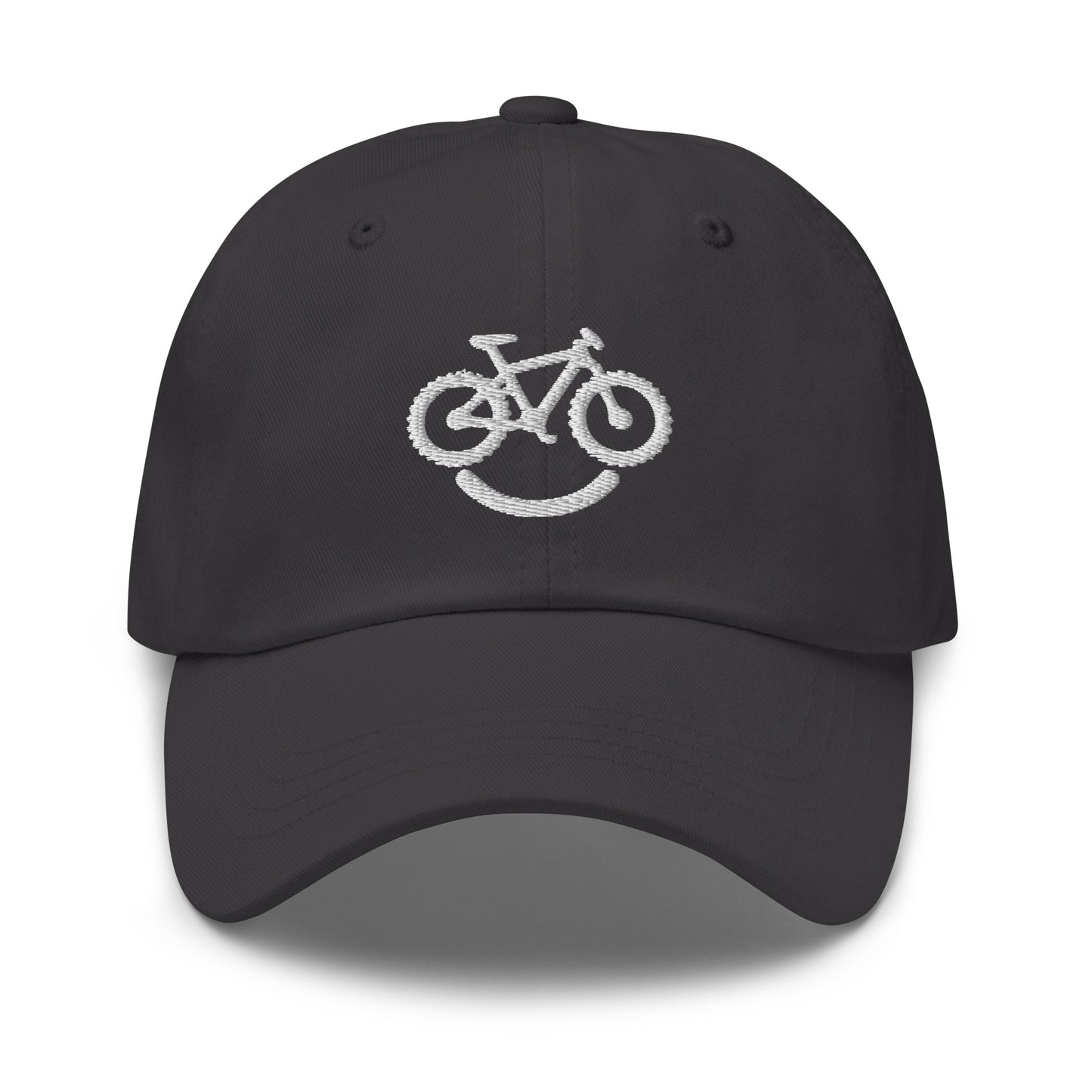Happy Mountain Bike Embroidered Hat