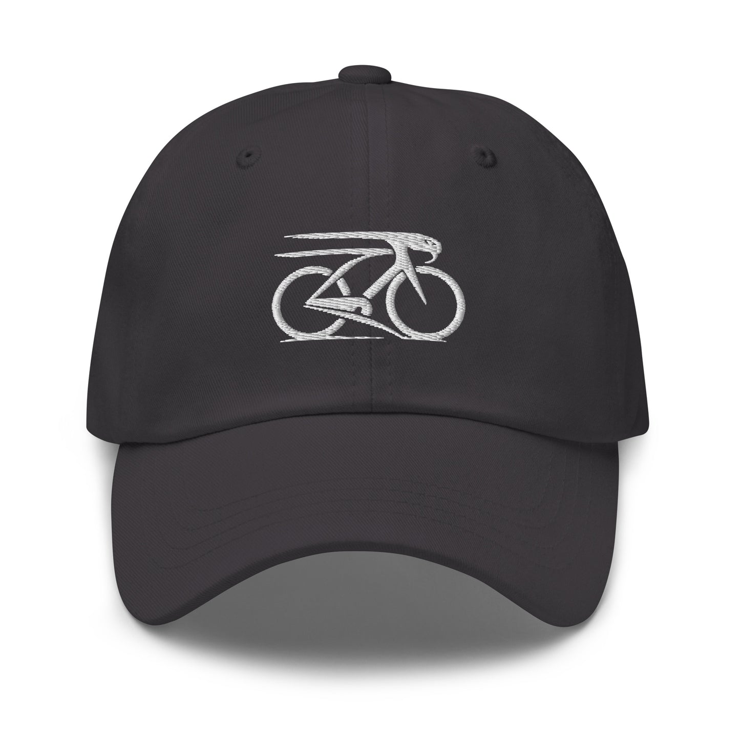 Bicycle and Cobra Embroidered Hat