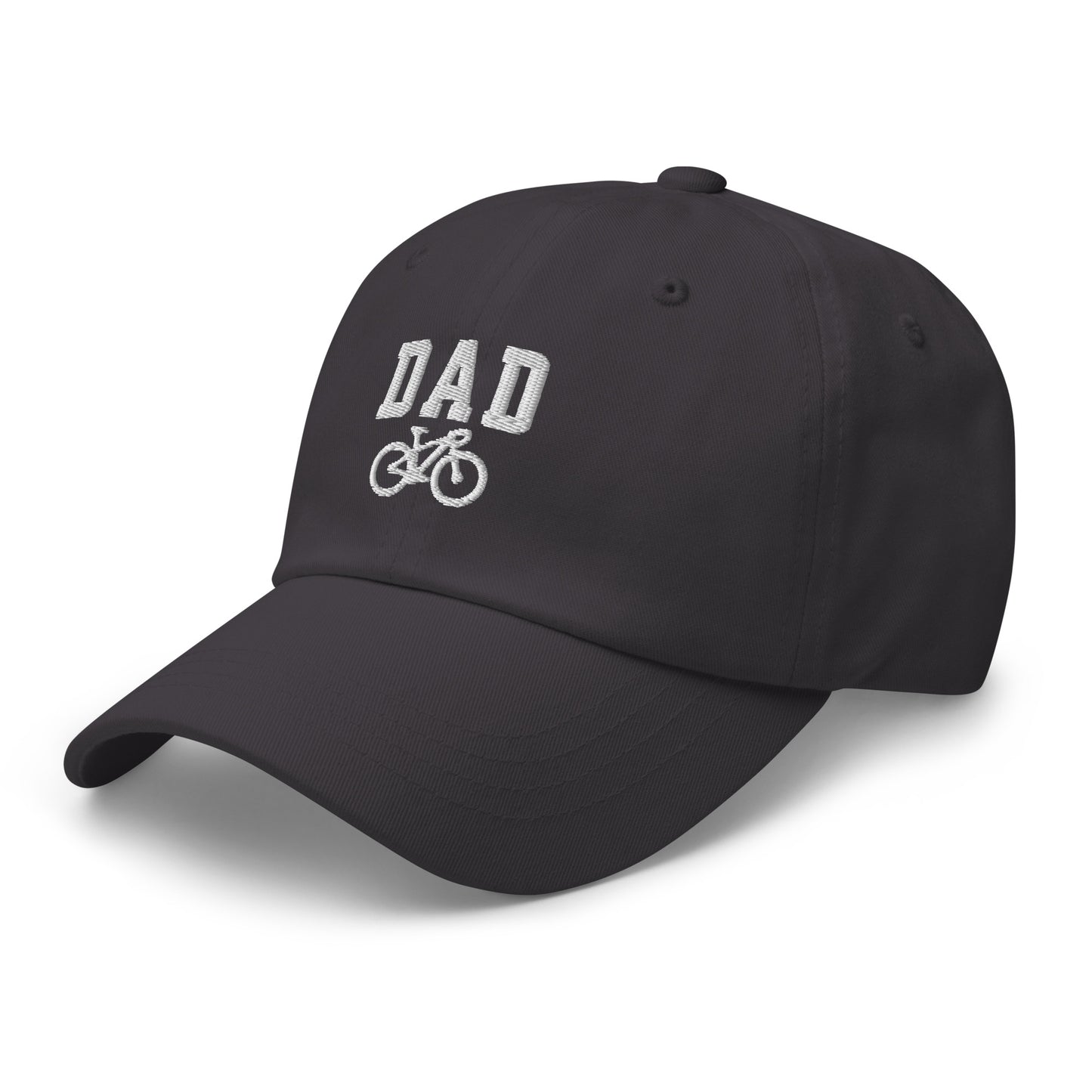 Dad and Bicycle Embroidered Hat