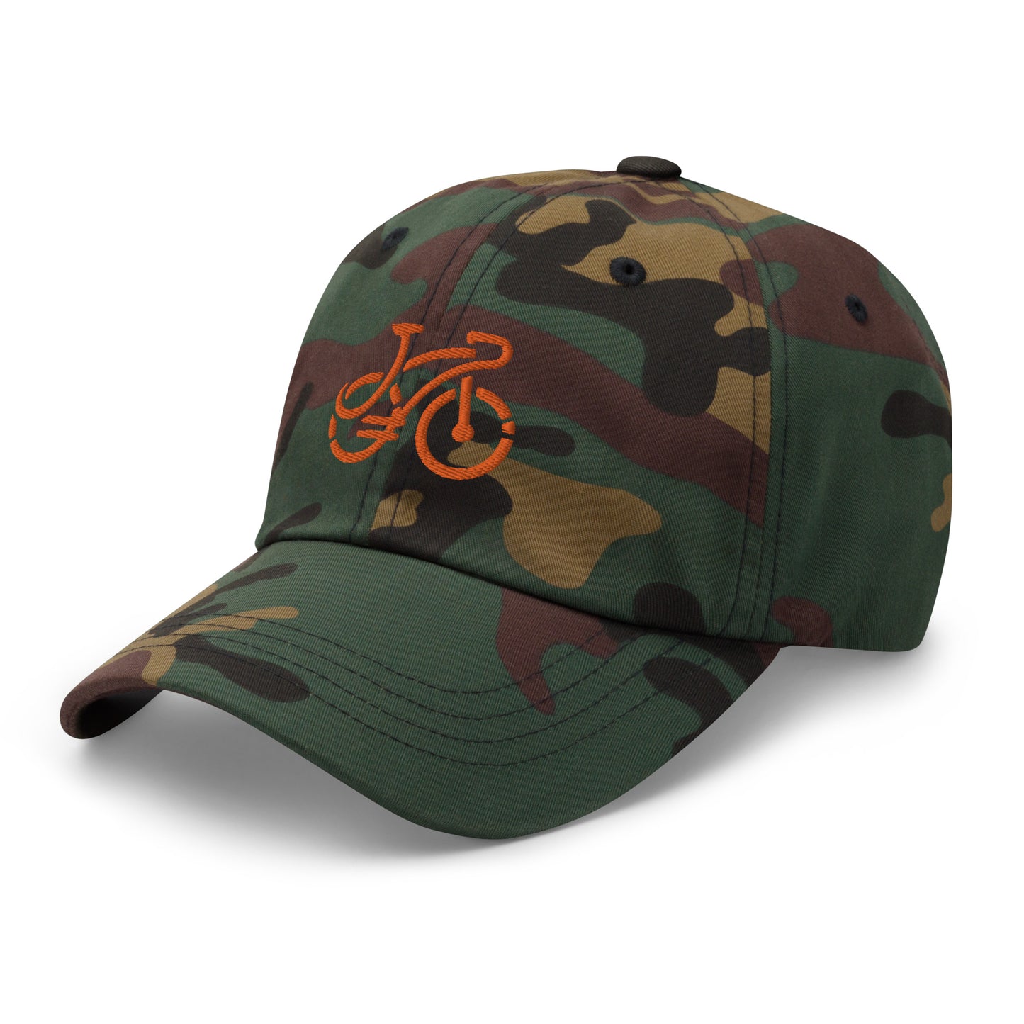 Cool Modern Bike Embroidered Hat
