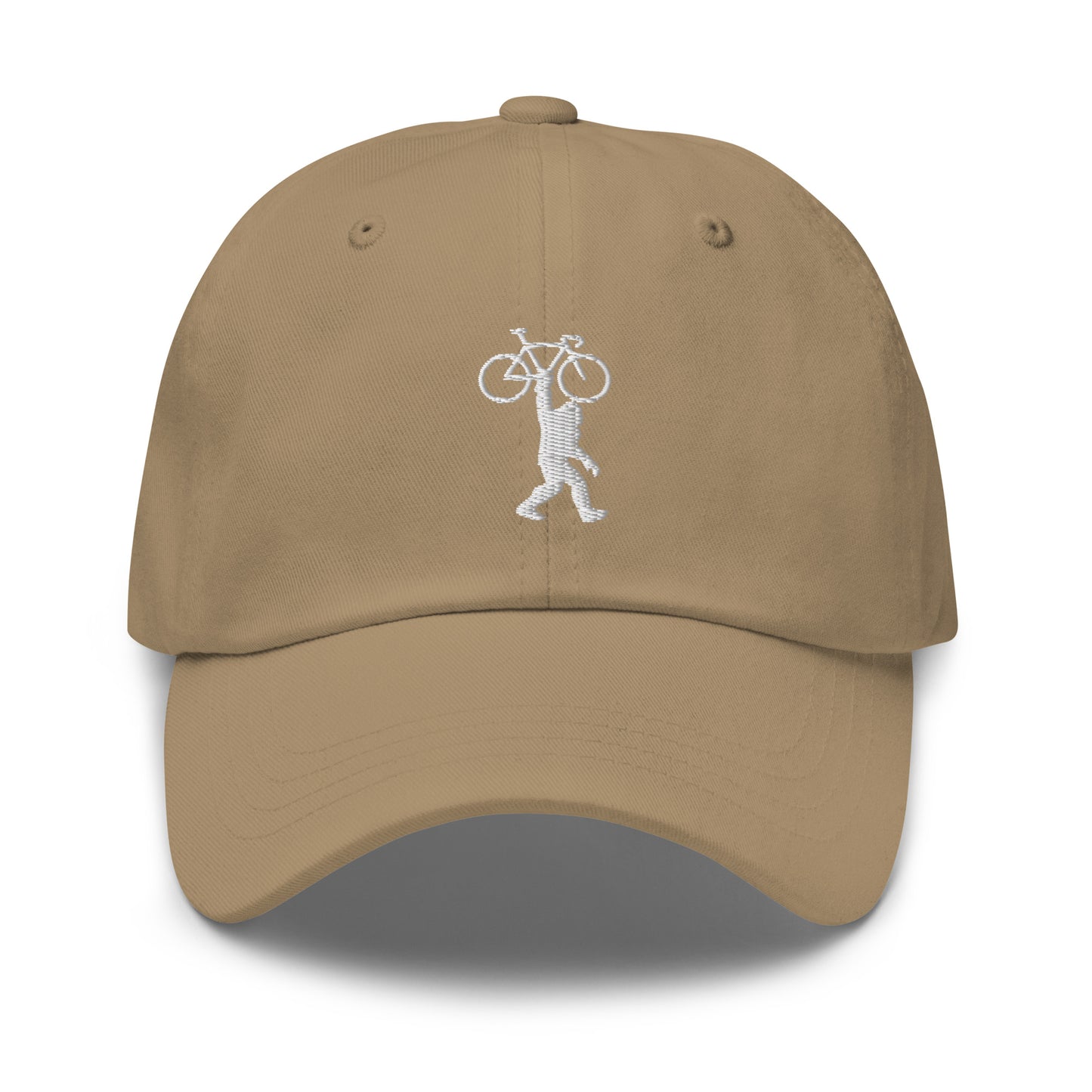 Bigfoot and Bike Embroidered Hat