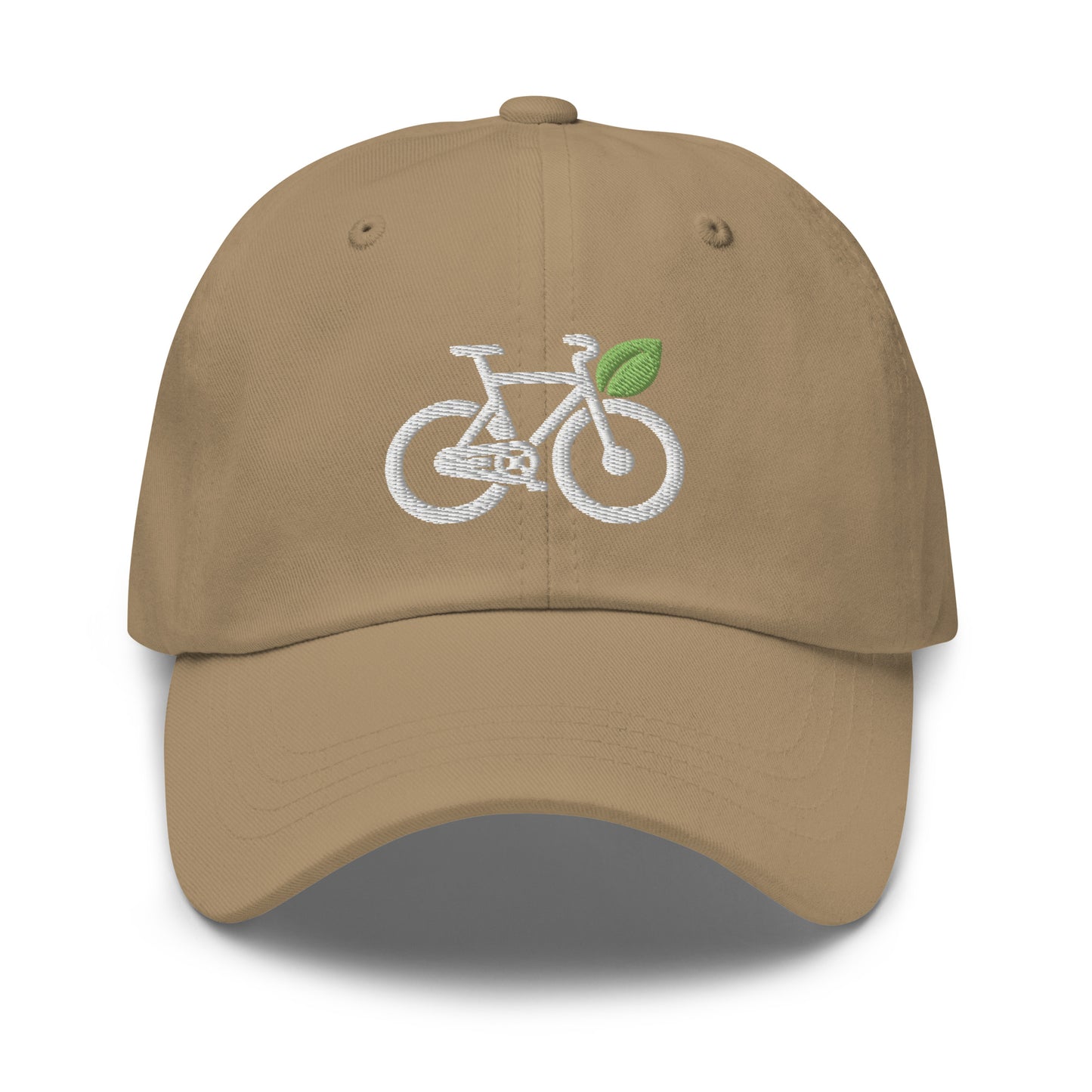 Green Eco Bike Embroidered Hat