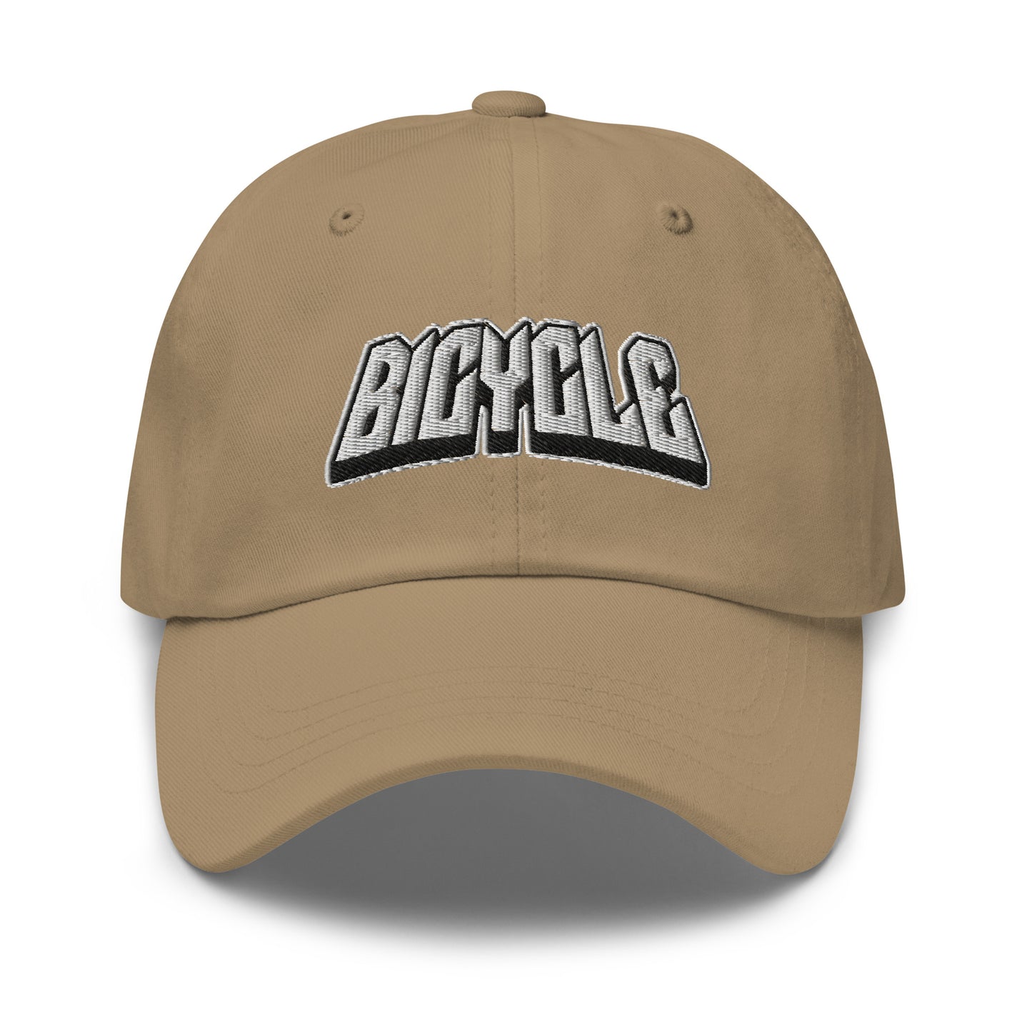 Bicycle biker Text Embroidered hat