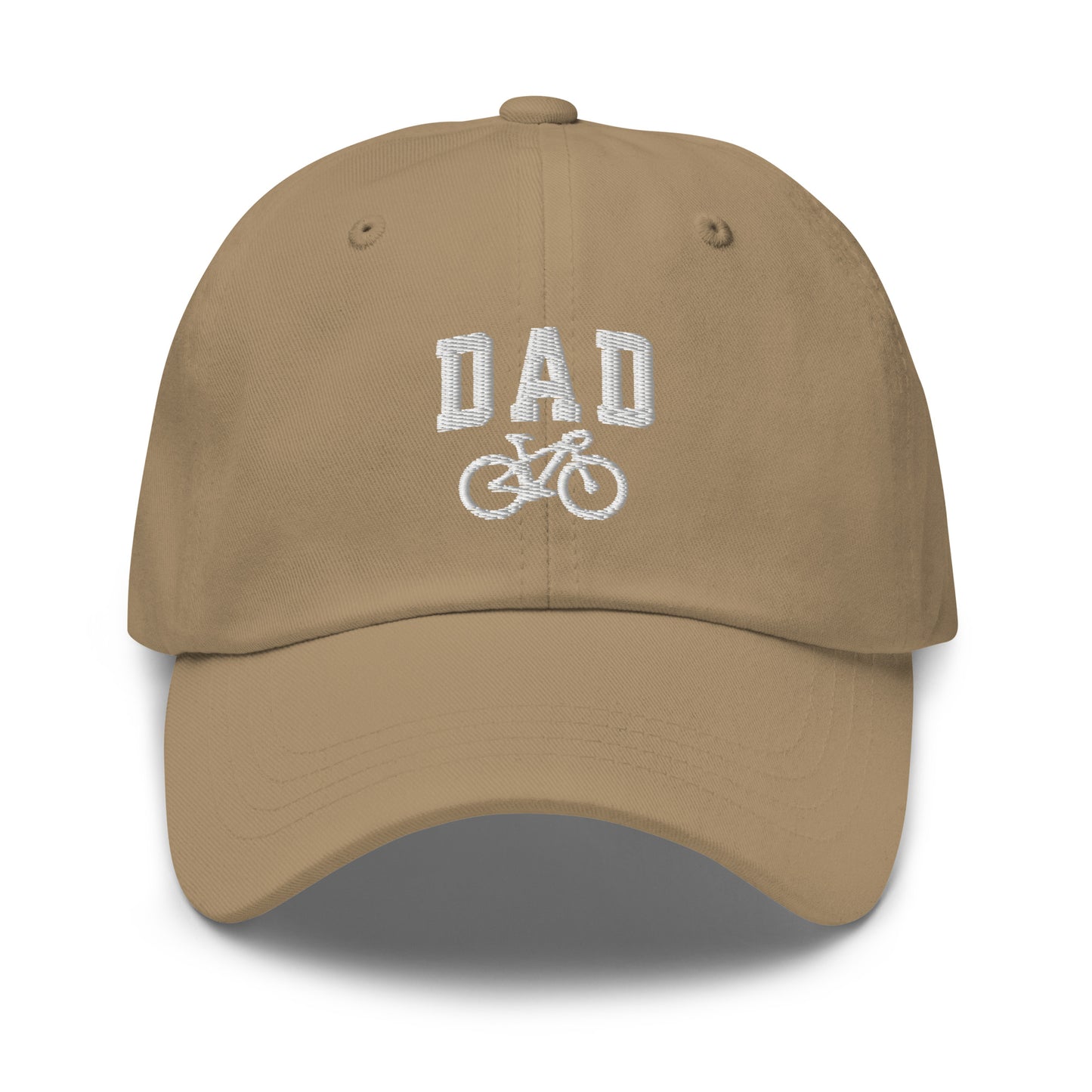 Dad and Bicycle Embroidered Hat