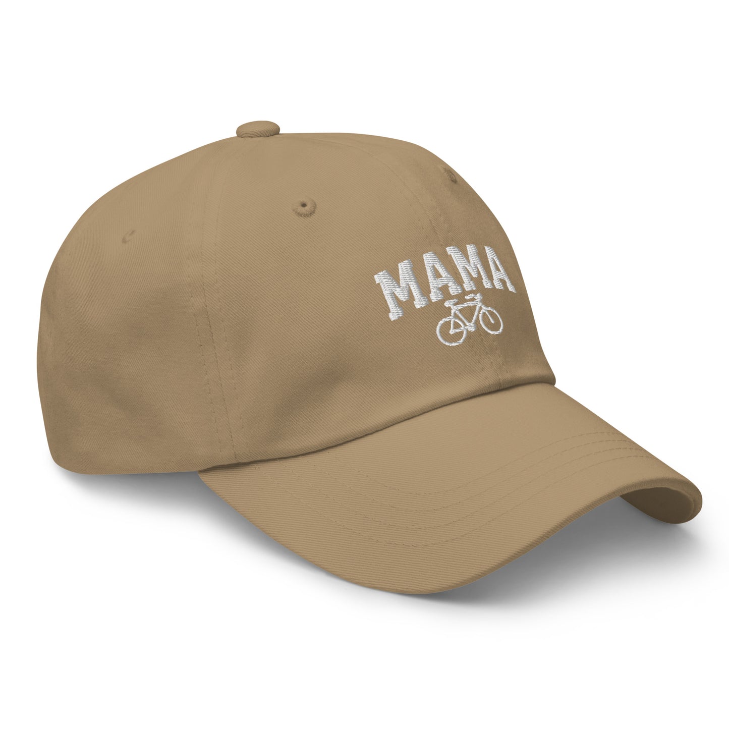 Cycling Mama and Bike Embroidered Hat