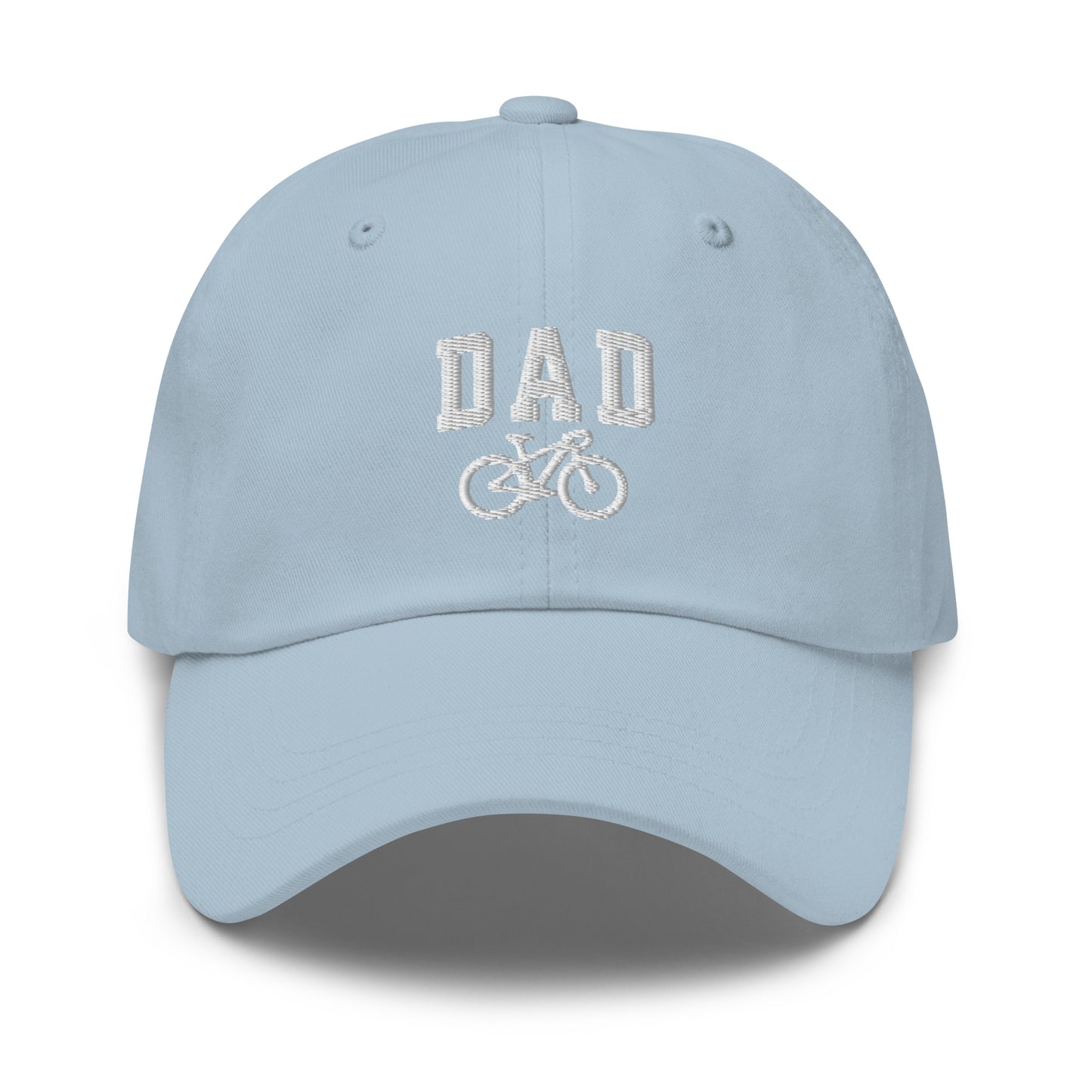 Dad and Bicycle Embroidered Hat