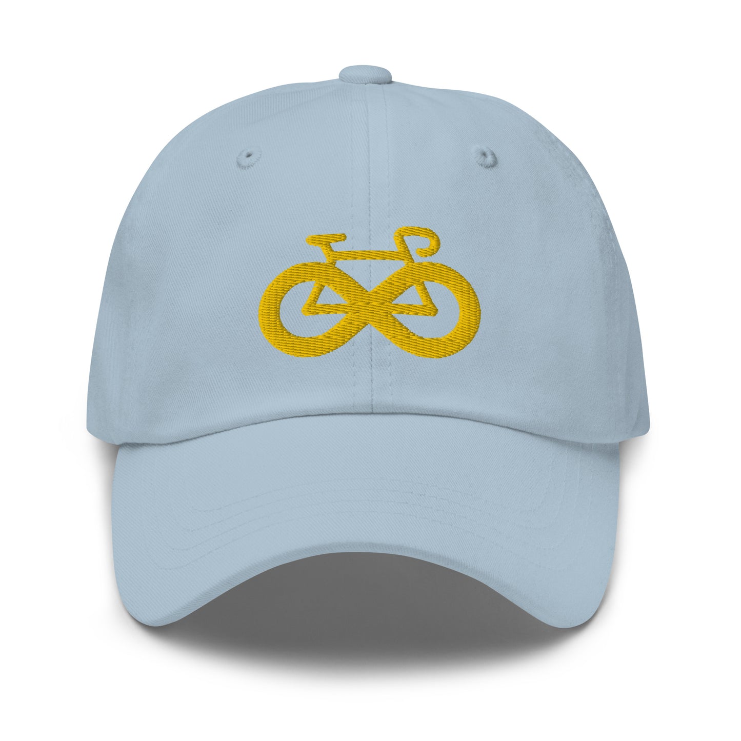 Infinity Yellow Bicycle Embroidered Hat