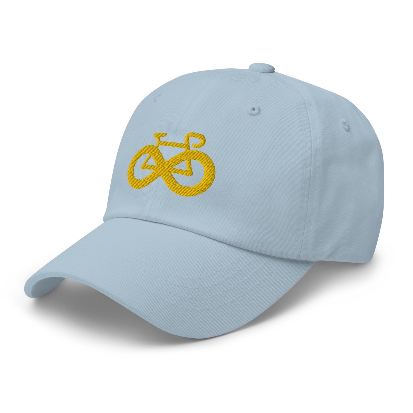 Infinity Yellow Bicycle Embroidered Hat