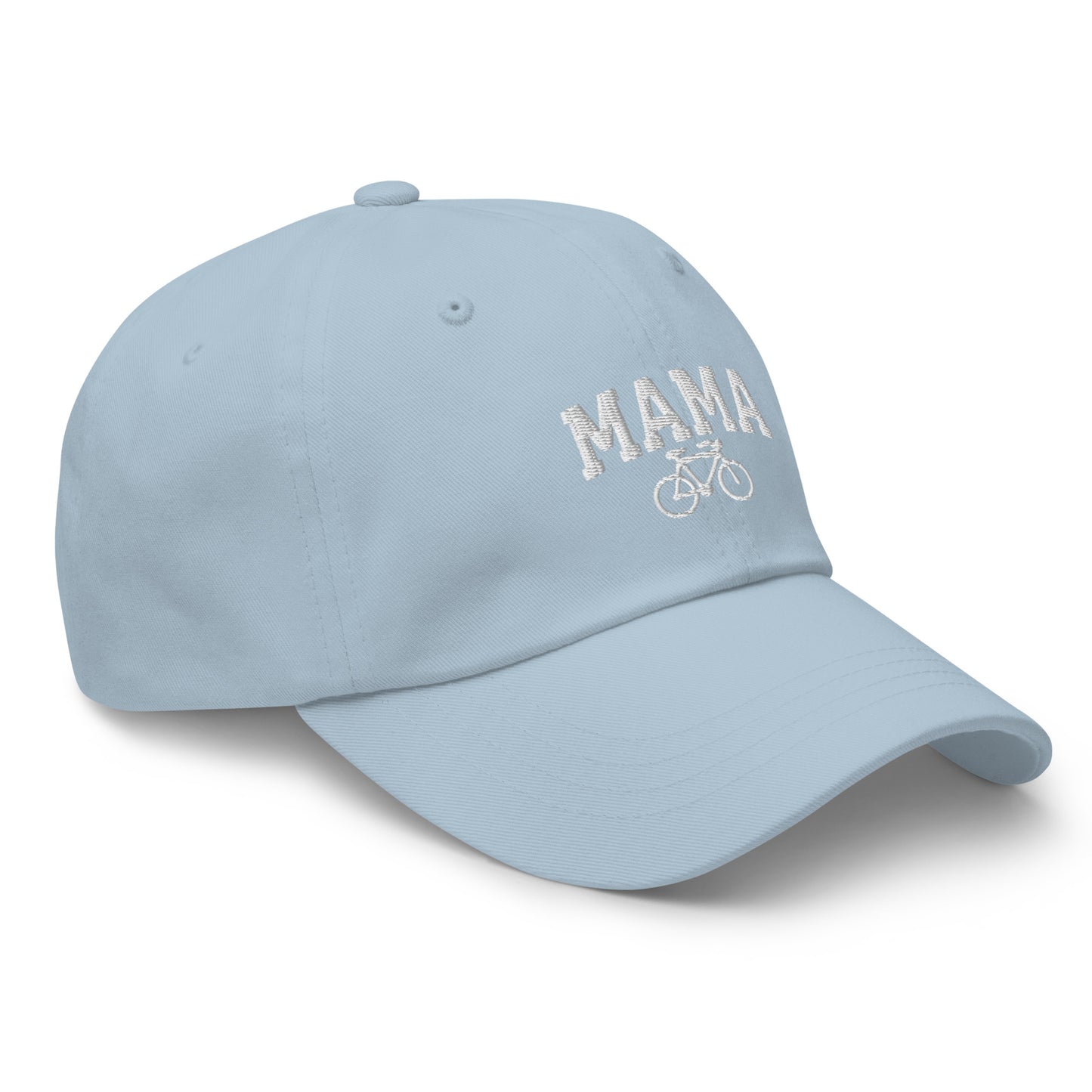 Cycling Mama and Bike Embroidered Hat