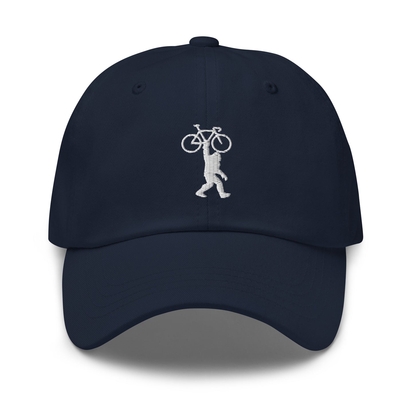 Bigfoot and Bike Embroidered Hat